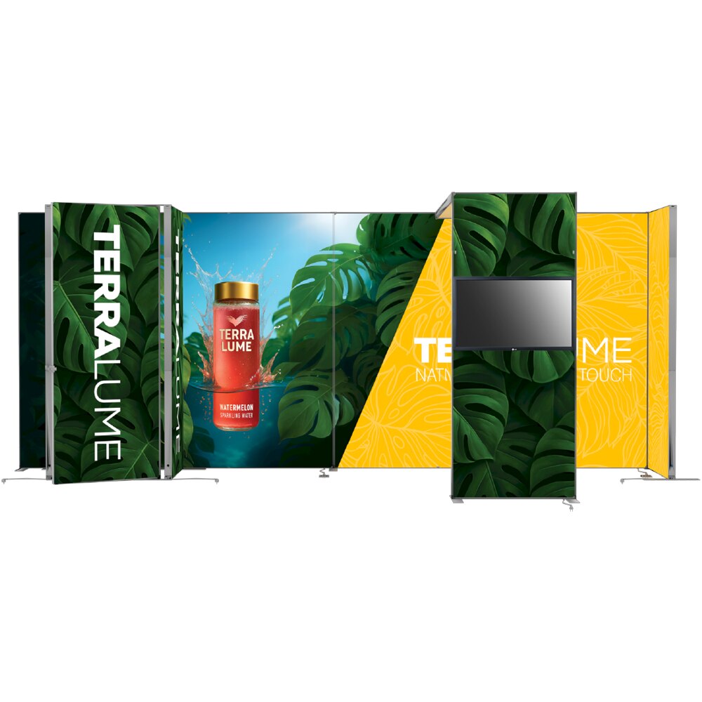 Showbird 65 20 x 10 Configuration C — Single Sided Graphic Package